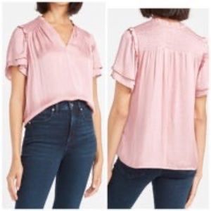NWT Express Flutter Sleeve Blouse - Size M